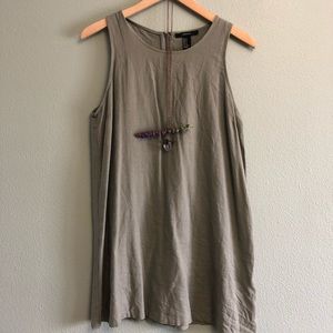 Olive Spring Dress
